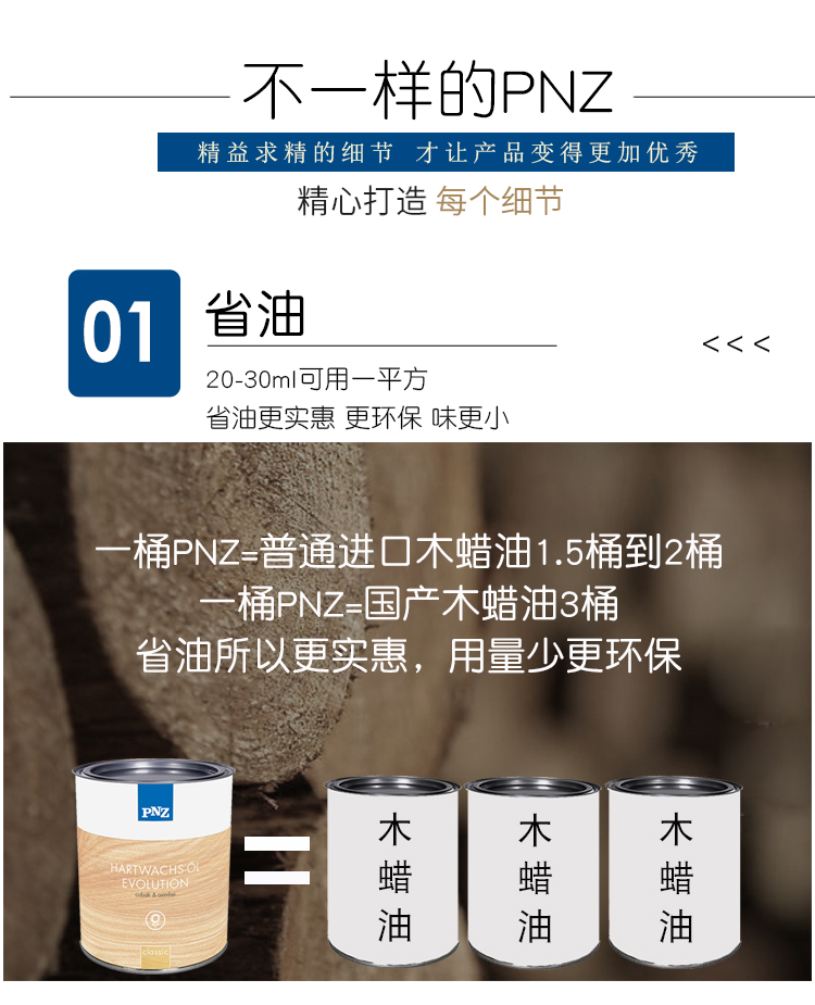 進(jìn)口木蠟油施工與注意事項(xiàng)干貨（2）-pnz木蠟油
